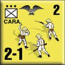 Panzer Grenadier Headquarters Library Unit: Ecuador Army Cara for Panzer Grenadier game series