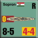 Panzer Grenadier Headquarters Library Unit: Hungary Navy Debrecen for Panzer Grenadier game series