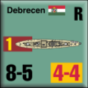 Panzer Grenadier Headquarters Library Unit: Hungary Navy Debrecen for Panzer Grenadier game series