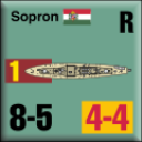 Panzer Grenadier Headquarters Library Unit: Hungary Navy Debrecen for Panzer Grenadier game series