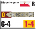 Panzer Grenadier Headquarters Library Unit: Poland Navy Nieuchwycny for Panzer Grenadier game series
