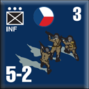 Panzer Grenadier Headquarters Library Unit: Czechoslovakia Army INF Panzer Grenadier Headquarters Library Unit: Czechoslovakia Army INF for Panzer Grenadier game series