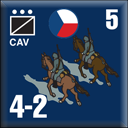 Panzer Grenadier Headquarters Library Unit: Czechoslovakia Army CAV for Panzer Grenadier game series