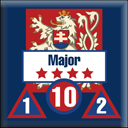 Panzer Grenadier Headquarters Library Unit: Czechoslovakia Army Major for Panzer Grenadier game series
