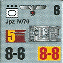 Panzer Grenadier Headquarters Library Unit: Germany Heer Jpz IV/70 for Panzer Grenadier game series