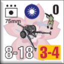 Panzer Grenadier Headquarters Library Unit: China Republic of China Army 75mm for Panzer Grenadier game series