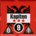 Panzer Grenadier Headquarters Library Unit: Albania Army Kapiten for Panzer Grenadier game series