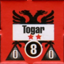 Panzer Grenadier Headquarters Library Unit: Albania Army Togar for Panzer Grenadier game series