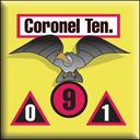 Panzer Grenadier Headquarters Library Unit: Ecuador Army Coronel Ten for Panzer Grenadier game series