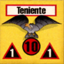 Panzer Grenadier Headquarters Library Unit: Ecuador Army Teniente for Panzer Grenadier game series
