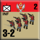 Panzer Grenadier Headquarters Library Unit: Montenegro Royal Montenegrin Army INF for Panzer Grenadier game series