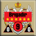 Panzer Grenadier Headquarters Library Unit: Montenegro Royal Montenegrin Army Brigadir for Panzer Grenadier game series