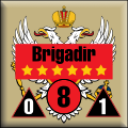 Panzer Grenadier Headquarters Library Unit: Montenegro Royal Montenegrin Army Brigadir for Panzer Grenadier game series