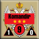 Panzer Grenadier Headquarters Library Unit: Montenegro Royal Montenegrin Army Komandir for Panzer Grenadier game series