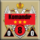 Panzer Grenadier Headquarters Library Unit: Montenegro Royal Montenegrin Army Komandir for Panzer Grenadier game series