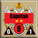 Panzer Grenadier Headquarters Library Unit: Montenegro Royal Montenegrin Army Kapetan for Panzer Grenadier game series