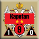 Panzer Grenadier Headquarters Library Unit: Montenegro Royal Montenegrin Army Kapetan for Panzer Grenadier game series