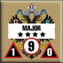 Panzer Grenadier Headquarters Library Unit: Russian Empire Imperial Army Major for Panzer Grenadier game series