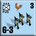 Panzer Grenadier Headquarters Library Unit: France Armée de Terre FUS for Panzer Grenadier game series