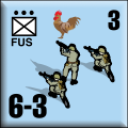 Panzer Grenadier Headquarters Library Unit: France Armée de Terre FUS for Panzer Grenadier game series
