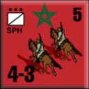 Panzer Grenadier Headquarters Library Unit: France Moroccan Ground Forces SPH Panzer Grenadier Headquarters Library Unit: France Moroccan Ground Forces SPH for Panzer Grenadier game series