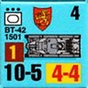 Panzer Grenadier Headquarters Library Unit: Finland Army Bt-42 for Panzer Grenadier game series