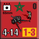 Panzer Grenadier Headquarters Library Unit: France Moroccan Ground Forces 65mm Panzer Grenadier Headquarters Library Unit: France Moroccan Ground Forces 65mm for Panzer Grenadier game series