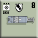 Panzer Grenadier Headquarters Library Unit: Germany 78th Storm Division SK9 for Panzer Grenadier game series