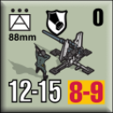 Panzer Grenadier Headquarters Library Unit: Germany 78th Storm Division 88mm for Panzer Grenadier game series