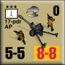 Panzer Grenadier Headquarters Library Unit: New Zealand New Zealand Army 17pdr for Panzer Grenadier game series