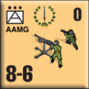 Panzer Grenadier Headquarters Library Unit: Netherlands East Indies Army AAMG for Panzer Grenadier game series