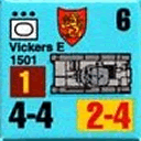 Panzer Grenadier Headquarters Library Unit: Finland Army Vickers E for Panzer Grenadier game series