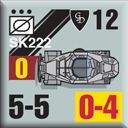 Panzer Grenadier Headquarters Library Unit: Germany Grossdeutschland Division SdKfz-222 for Panzer Grenadier game series