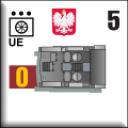 Panzer Grenadier Headquarters Library Unit: Poland Wojska Lądowe UE for Panzer Grenadier game series