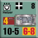 Panzer Grenadier Headquarters Library Unit: Hungary Army Hetzer for Panzer Grenadier game series