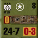 Panzer Grenadier Headquarters Library Unit: United States Army M16 for Panzer Grenadier game series