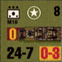 Panzer Grenadier Headquarters Library Unit: United States Army M16 for Panzer Grenadier game series