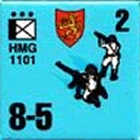 Panzer Grenadier Headquarters Library Unit: Finland Army HMG for Panzer Grenadier game series