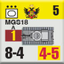 Panzer Grenadier Headquarters Library Unit: Austro-Hungarian Empire Imperial and Royal Army MGS18 for Panzer Grenadier game series