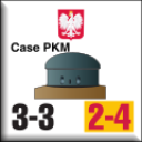 Panzer Grenadier Headquarters Library Unit: Poland Wojska Lądowe Casemate for Panzer Grenadier game series