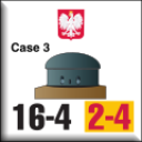 Panzer Grenadier Headquarters Library Unit: Poland Wojska Lądowe Casemate for Panzer Grenadier game series