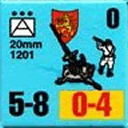 Panzer Grenadier Headquarters Library Unit: Finland Army 20mm for Panzer Grenadier game series