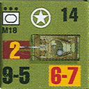 Panzer Grenadier Headquarters Library Unit: United States Army M18 for Panzer Grenadier game series