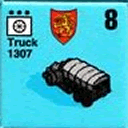 Panzer Grenadier Headquarters Library Unit: Finland Army Truck for Panzer Grenadier game series