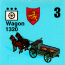 Panzer Grenadier Headquarters Library Unit: Finland Army Wagon for Panzer Grenadier game series