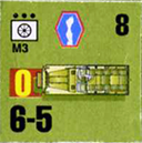 Panzer Grenadier Headquarters Library Unit: United States Army M3 for Panzer Grenadier game series