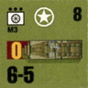 Panzer Grenadier Headquarters Library Unit: United States Army M3 for Panzer Grenadier game series