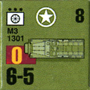Panzer Grenadier Headquarters Library Unit: United States Army M3 for Panzer Grenadier game series