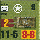 Panzer Grenadier Headquarters Library Unit: United States Army M36 for Panzer Grenadier game series