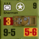 Panzer Grenadier Headquarters Library Unit: United States Army M4 for Panzer Grenadier game series
